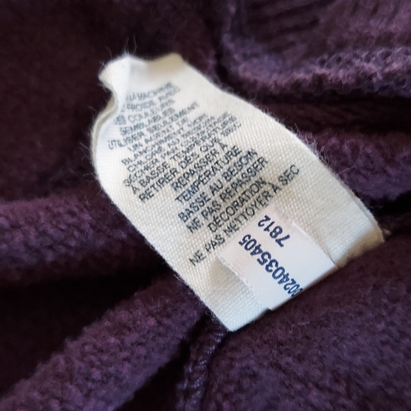 🦅7xHP🦅 Vtg AEO All Over Logo Fleece Full Zip Hoodie - Picture 9 of 14